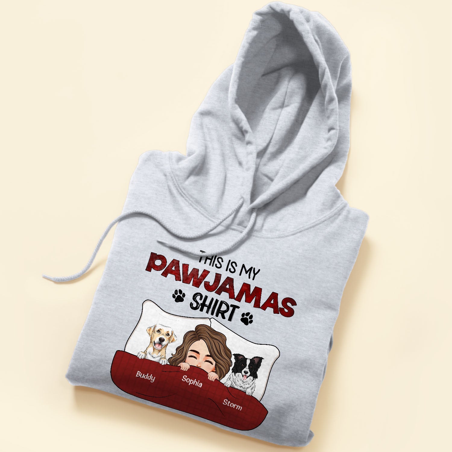 PawjamasOne Size Shirt - PersonalizedOne Size Shirt - Image 5