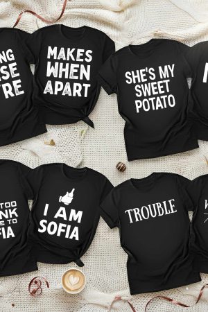 Couple Funny Matching - Personalized Couple Matching Shirts