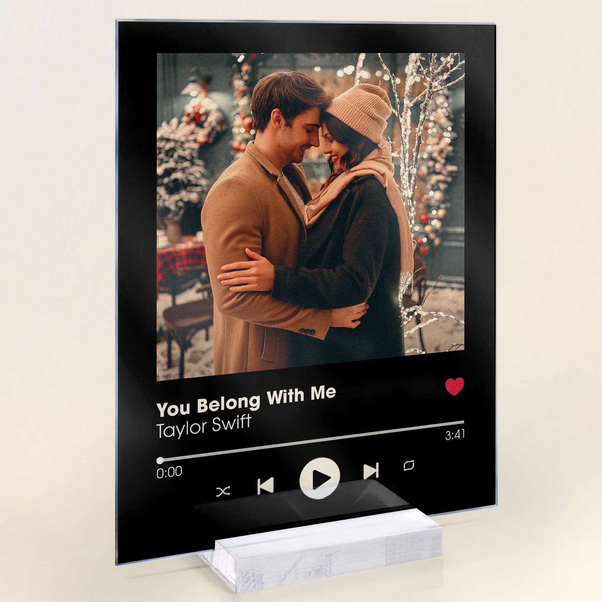 Custom Favorite Song - Personalized Acrylic Plaque - Anniversary Gifts For Her, Him - Image 2