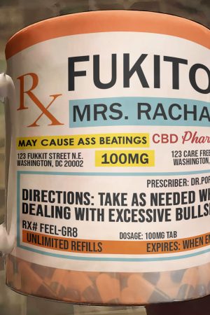 Funny Mug - Fukitol Rx Prescription - Gifts For Coworkers, Friends, Family - Personalized Mug