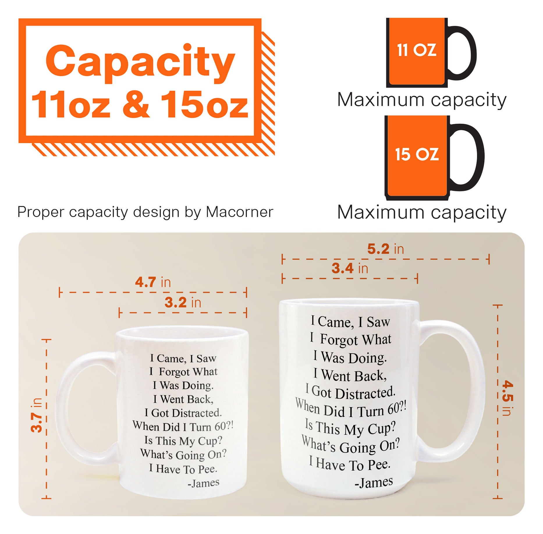 Funny Mug - Old Age Birthday Gifts For Mother, Father, Grandma, Grandpa - Personalized Mug Gift For Dad - Gift For Dad - Gift For Grandpa - Image 7