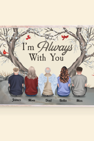 I Am Always With You - Personalized Rectangle Acrylic Plaque